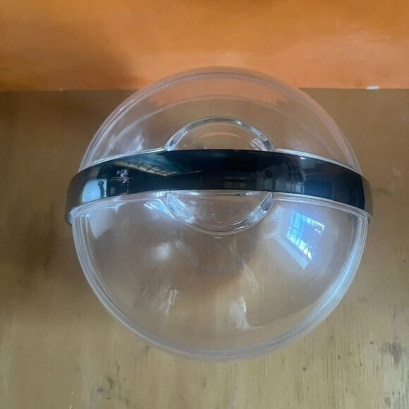 Guzzini Mid-Century Modern Ice Bucket "Stella" by Paolo Tilche Lucite HTF - Picture 3 of 6
